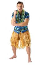 Гавайская бежевая юбка