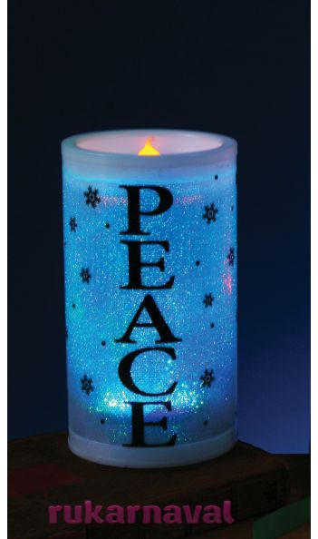 Декоративная свеча Peace